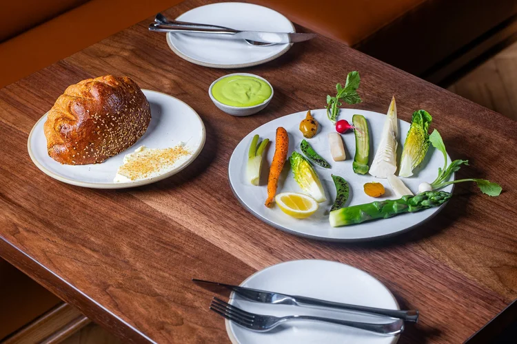 Craft cocktails and seasonal vegetables